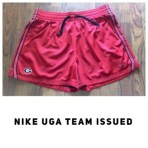 Nike Team Issued University of Georgia Shorts